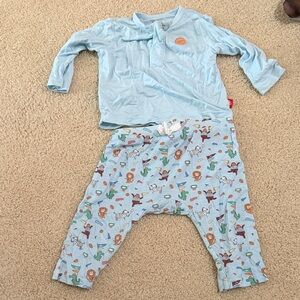 Magnetic Me Light Blue Baby Outfit